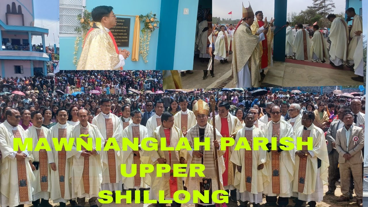 LA PLIE IA KA PARISH THYMMAI MAWÑIANGLAH DA I ARCHBISHOP VICTOR LYNGDOH HA KA 7 TARIK 2024