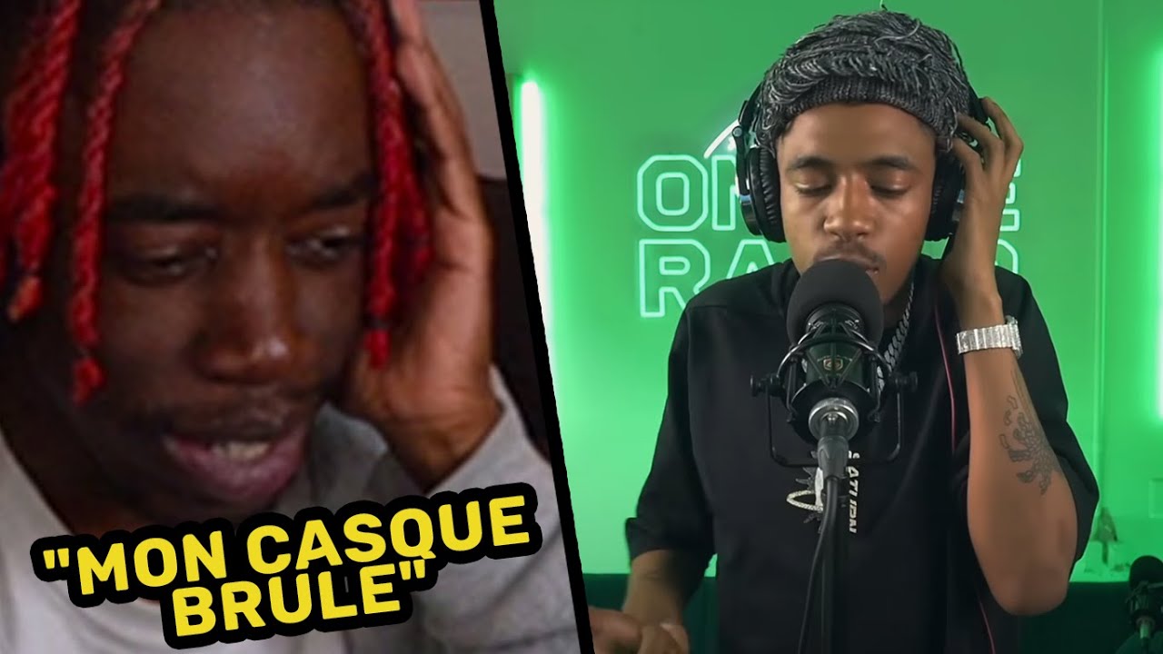 IL LACHE UN FREESTYLE DE FOU - BUSHI ON THE RADAR REACTION