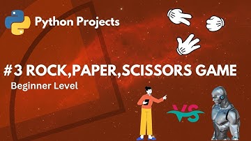 Python Projects #3 - Rock,Paper,Scissors