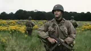 Saving private ryan half track scene
