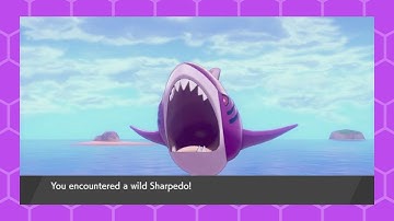 LIVE!! Shiny Sharpedo after only 61 REs!! (full odds). Isle of Armor Pokemon Sword DLC