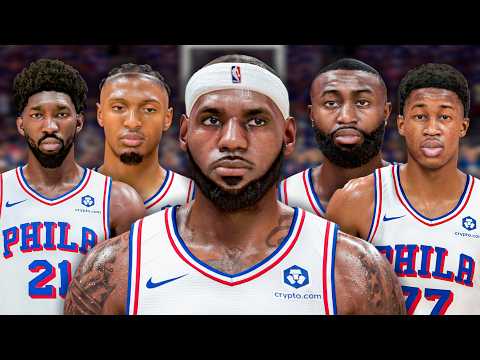 LeBron James' Philadelphia 76ers Simulation