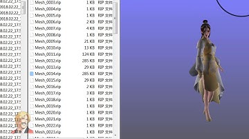 Android model imported 3Dmax from Ninja ripper