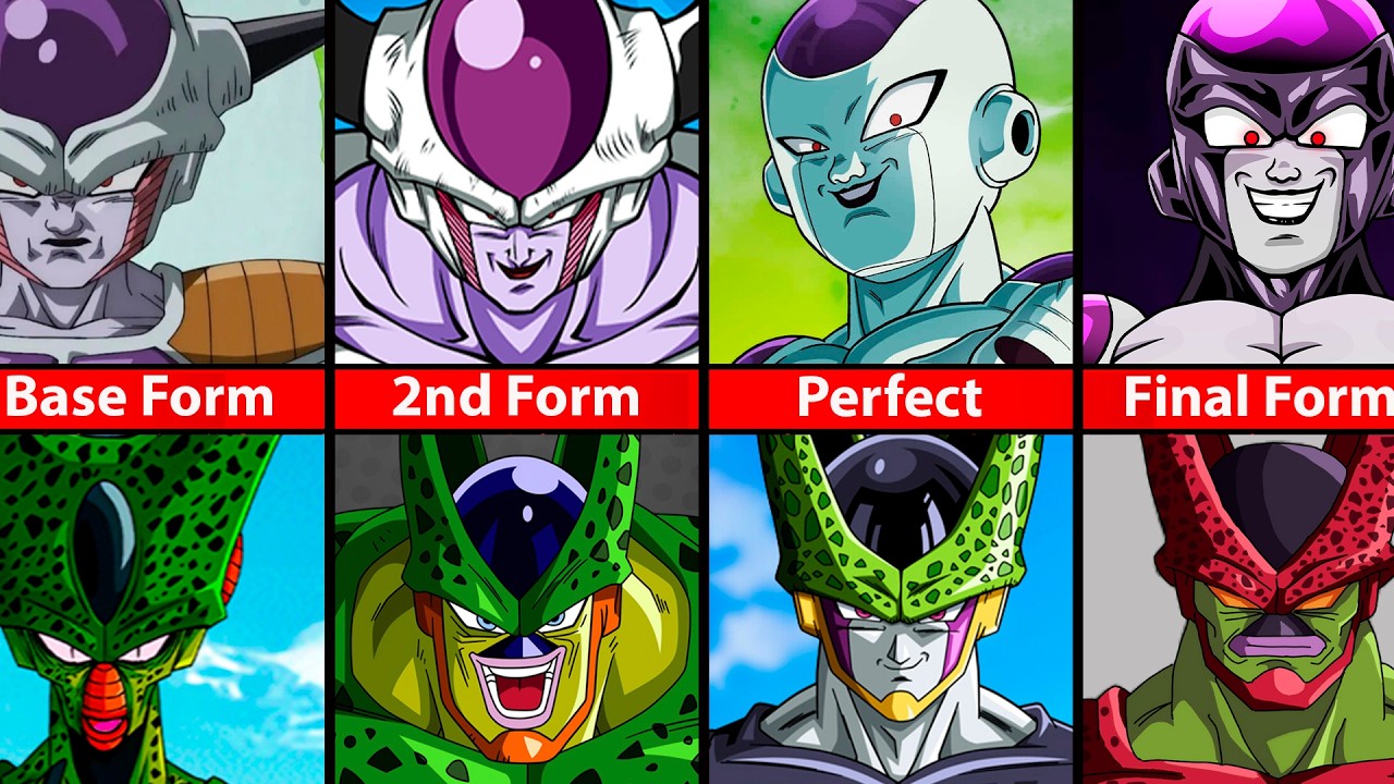 EVERY Villain Transformation in Dragon Ball! 🔥