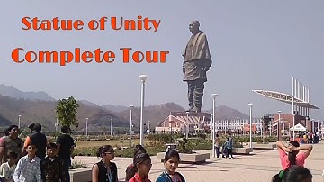 Statue Of Unity Tour Plan | Worlds tallest statue | Kevadiya (Gujarat) tourist place |