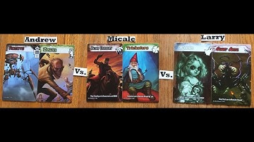 Andrew Robot Zombies vs Micale Bear Cavalry Tricksters vs Larry Ghosts Giant Ants Game
