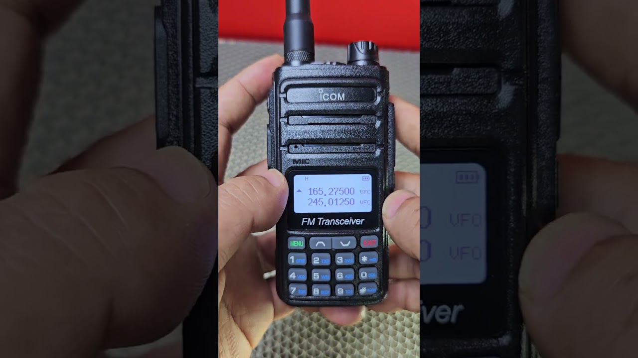 วิธีปรับหน้าจอให้ไฟดับช้าลง  ICOM V191