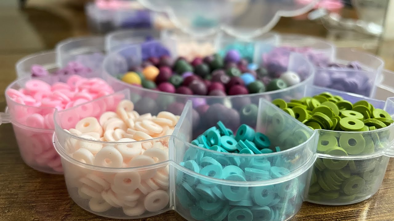  تنظيم علبة خرز Bead Organization ASMR 