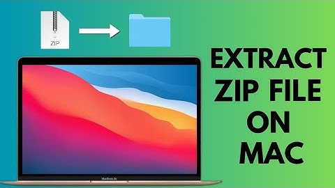 How to Extract ZIP Files on Mac | MacBook Extract ZIP File Guide