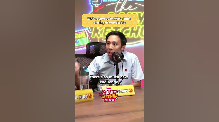 WP's Response to PAP's 8 min Closing At Roundtable