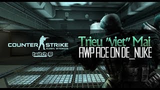 CS:GO - awp ace on nuke