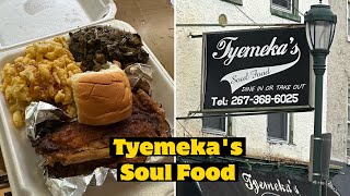 'The Best Turkey Wings' at Tyemeka Soul Food Restaurant in Germantown Philadelphia