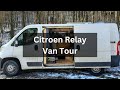 Citroen Relay Van tour