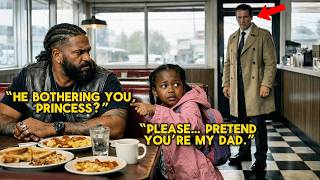 "Please Pretend You're My Father," Black Little Girl Whispered — The Hells Angel Response...