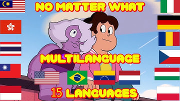 Steven universe-No matter what multilanguage (15 languages)