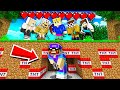 1 imposteur troll 5 youtubers sur minecraft  ft multicort invisibleman pokedraco azpaz et waren