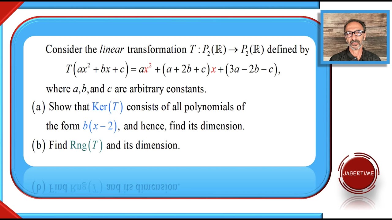 The Kernel Example 4 - YouTube