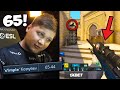 S1MPLE GOT 65 KILLS IN ONE MAP!! KENNYS ON FIRE! CSGO Twitch Clips