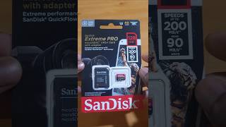 #sandisk #extremepro #microsdcard #128gb #unboxing