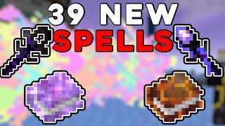 New Staffs and Spells in Minecraft