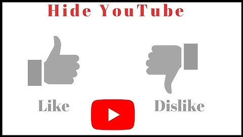 How To Hide Likes And Dislikes on YouTube Videos 2021