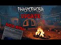 PATCH NOTES for the PHASMO UPDATE