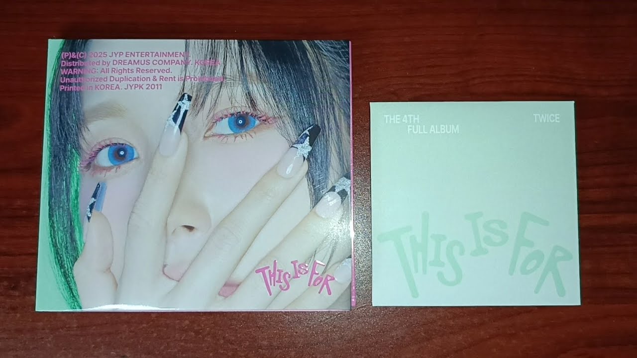 Twice - This Is For (Digipack Mina Version) (Unboxing & Probando
