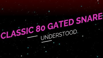 TUTO Classic 80s Gated Snare EASY (no talk)