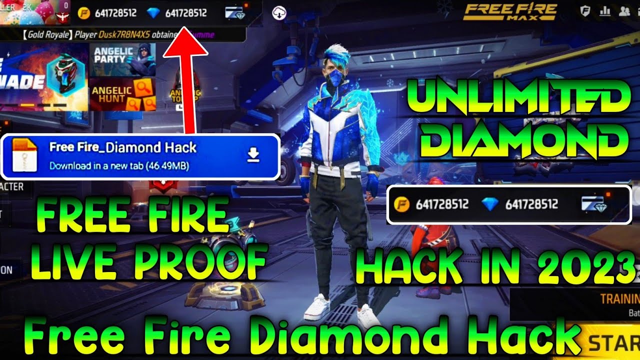 Free Fire Unlimited Diamond Hack ll Ff New Diamond Hack
