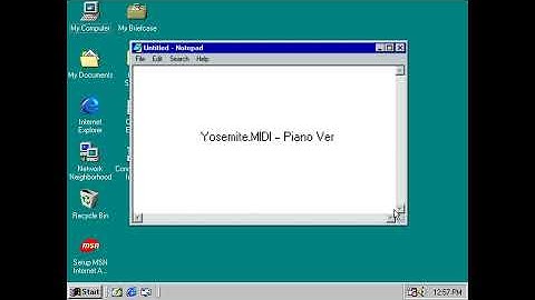 「LMMS」Yosemite.MIDI「Remake / Piano Ver」
