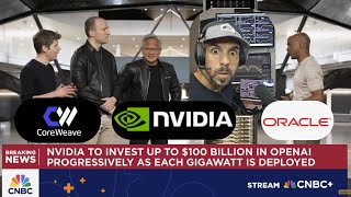 URGENTE: NVIDIA EXPLOTA A MÁXIMOS HISTÓRICOS POR INVERSIÓN EN OPENAI + ORACLE Y CRWV A LA LUNA ??