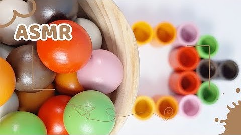 ASMR Color Sorting #asmr #satisfying #colors