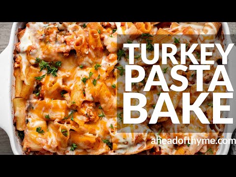 Ground Turkey Pasta Bake