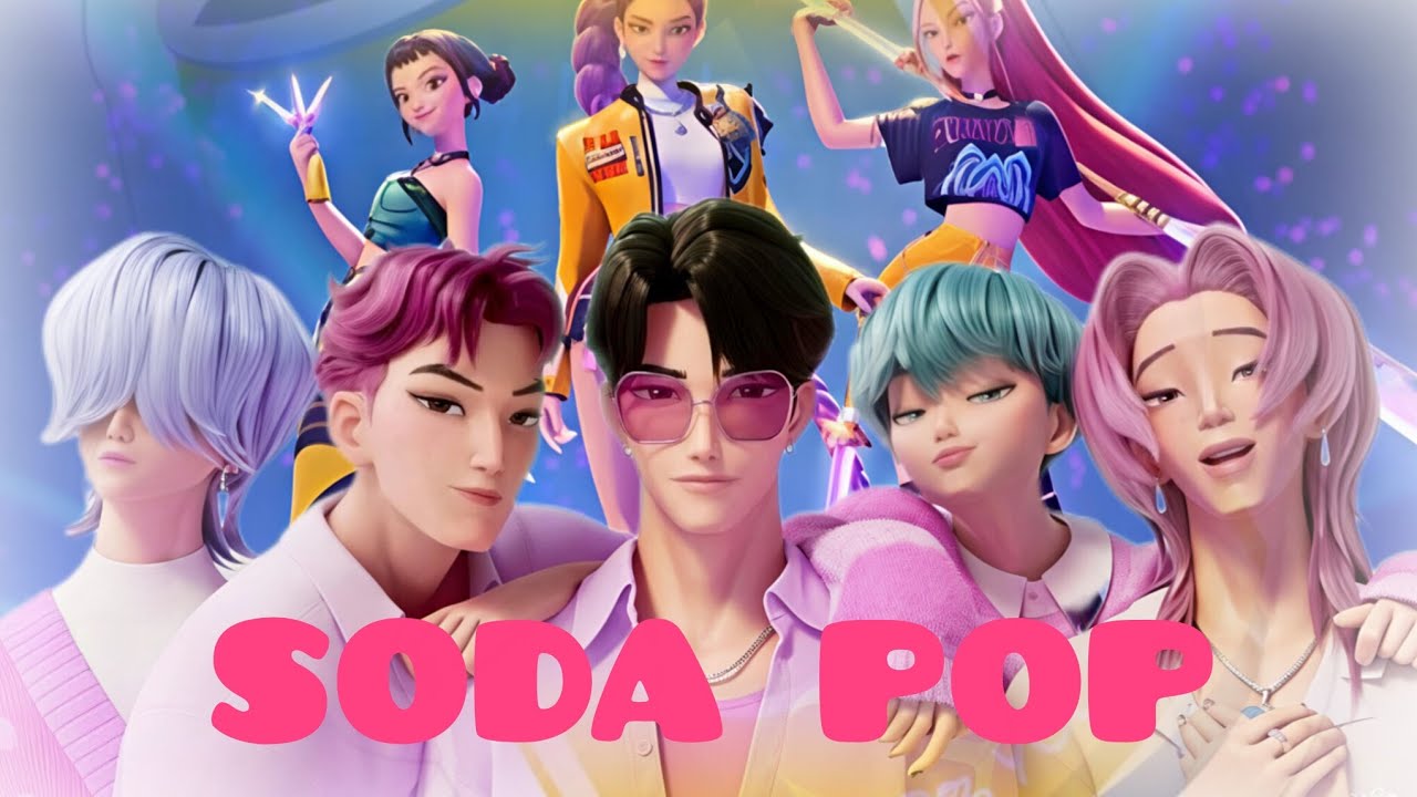 Soda Pop” | K-Pop Demon Hunters | (Official Remix Visualizer