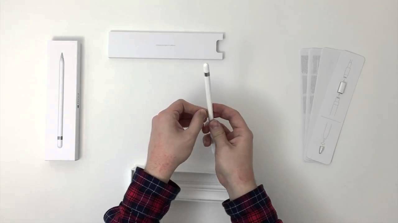 Unboxing the Apple Pencil for iPad Pro - YouTube