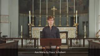 Schubert’s Ave Maria  Laurence Kilsby, tenor & Nicholas Chalmers, organ