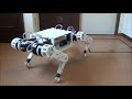 Homemade Quadruped Robot (4-Legs Robot)-1 first test