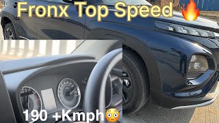 Testing Fronx Top Speed | 190+Kmph 😳🔥