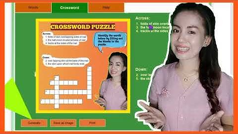 HOW TO CREATE CROSSWORD PUZZLE USING FREE CROSSWORD PUZZLE MAKER APP #crosswordpuzzle