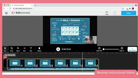 Revamp Instructional Videos with Edit