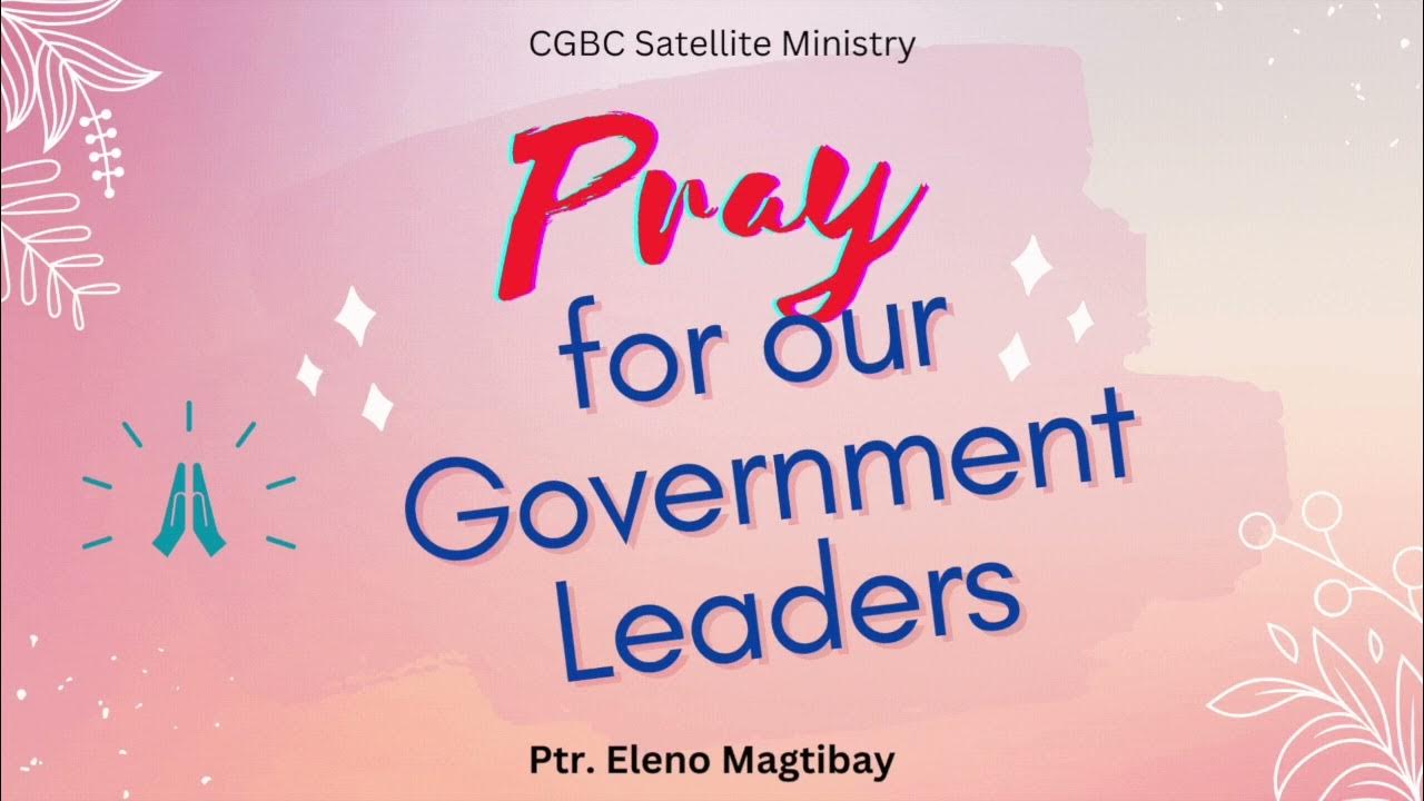 Pray For Our Government Leaders CGBC Sermon Snippet YouTube pray-for-our-government-leaders-cgbc-sermon-snippet-youtube