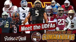 Command Post LIVE! | Introducing the Washington Commanders 2025 UDFA Class❗ Better Than Last Year's? Profile