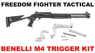 Freedom Fighter Tactical Trigger Kit For The Benelli M4 Tactical Shotgun