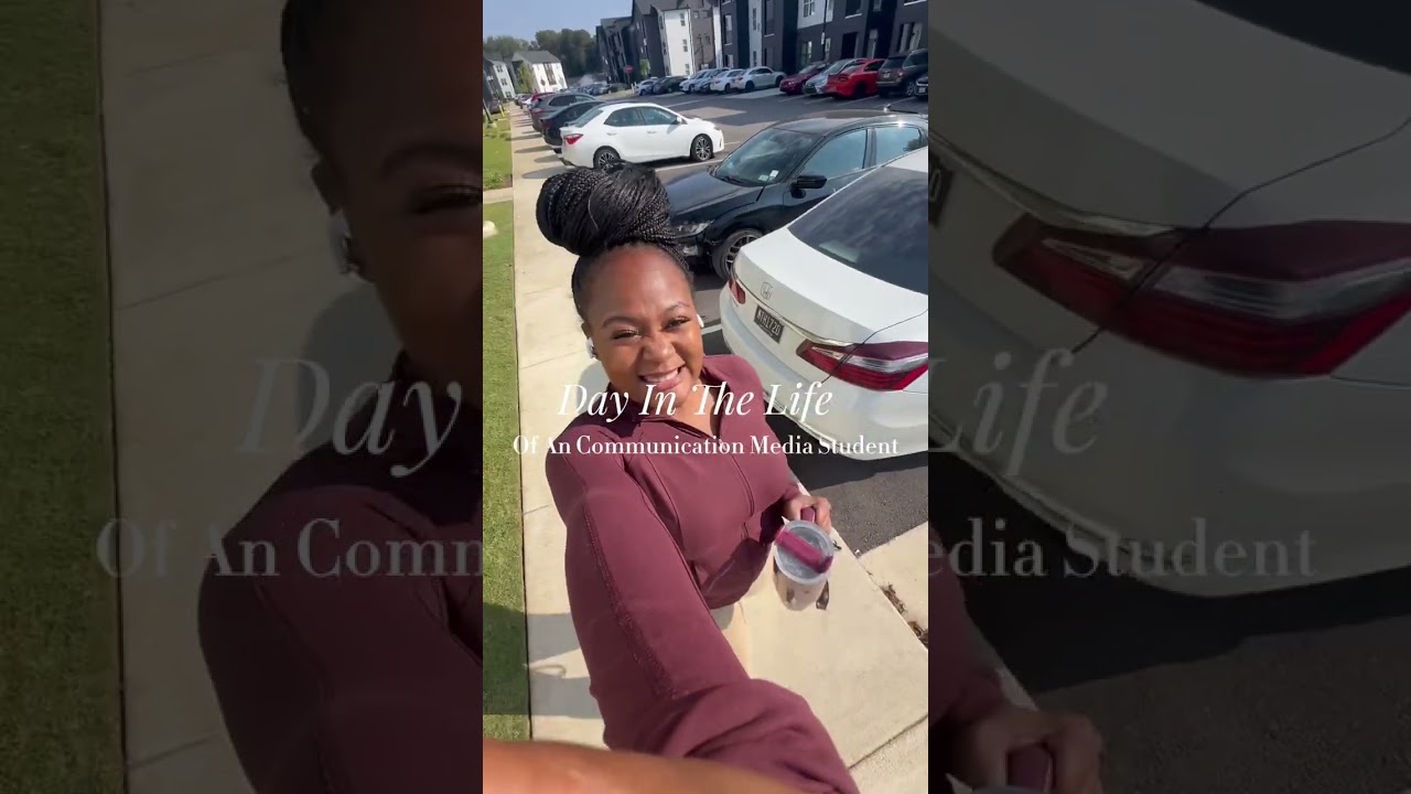 🎥 A Day in the Life of a Communication Media Student ✨