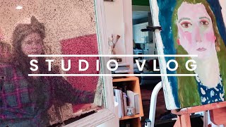 INKTENSE TIPS, NOVA PAINTS, ART BOOKS, FIGURE PAINTING, AND HOW TO USE A MIRROR: STUDIO VLOG n. 49 screenshot 4