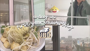dining hall food and studying (ubc first year)