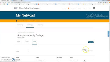Giving Instructor Role to a Netacad Account