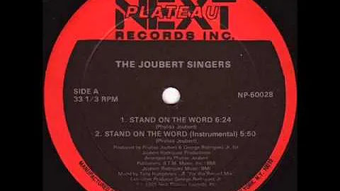 LARRY LEVAN   STAND ON THE WORD  JOUBERT SINGERS