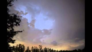 Nikon D7100 Time Lapse Cloud Lightning test