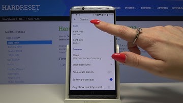 How to Change Font Size in ZTE Axon 7 A2017 – Open Font Settings